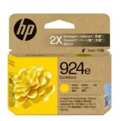 HP 924E 黃色原廠高容量墨盒 Yellow