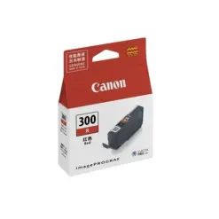 Canon PFI-300 紅色墨水匣