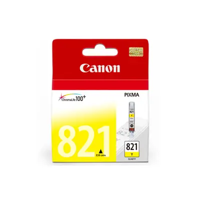 Canon CLI-821 黃色墨水匣