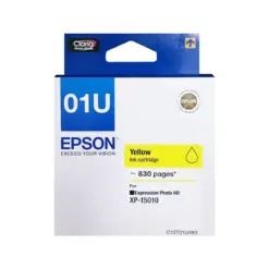 Epson T01U 黃色墨水匣