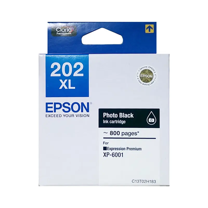 Epson T02H 相片黑色墨水匣