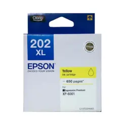 Epson T02H 黃色墨水匣