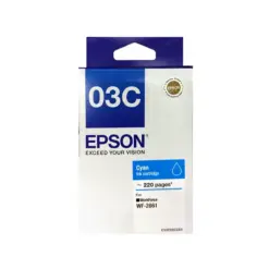 Epson T03C 青色墨水匣