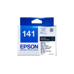 Epson T141 黑色墨水匣
