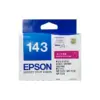 Epson T143 洋紅色墨水匣