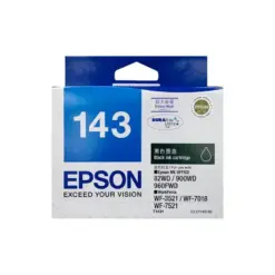 Epson T143 黑色墨水匣