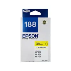 Epson T188 黃色墨水