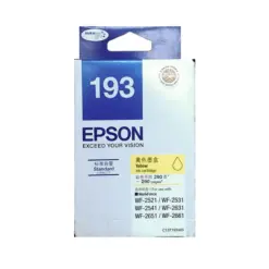 Epson T193 黃色墨水匣