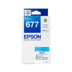 Epson T677 靛藍色墨水匣