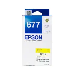 Epson T677 黃色墨水匣
