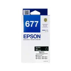 Epson T677 黑色墨水匣