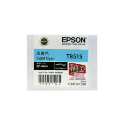 Epson T851 淡青色墨水