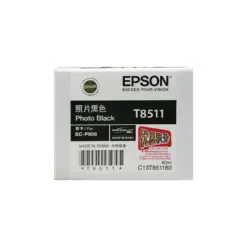 Epson T851 相片黑色墨水