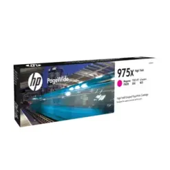 HP 975X 原廠高容量洋紅色 PageWide 墨盒